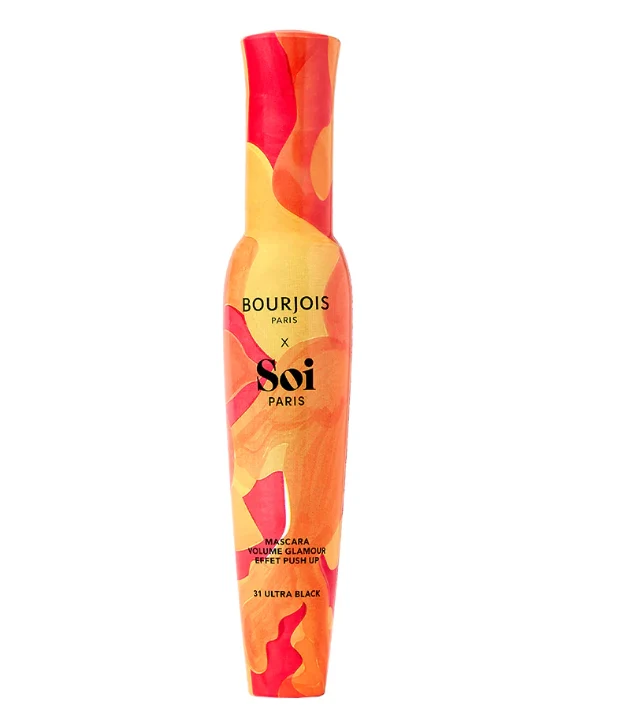 Bourjois x Soi Paris NU Mascara Volume Glamour Push Up - Ultra Black