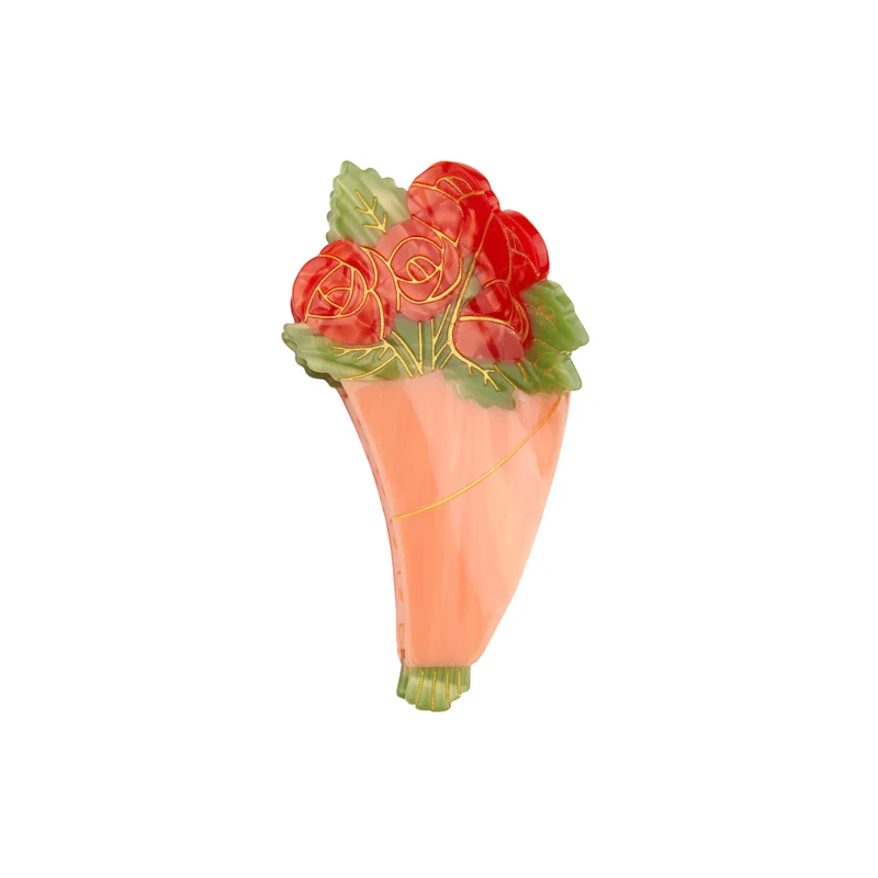 Pince à cheveux Bouquet de Roses