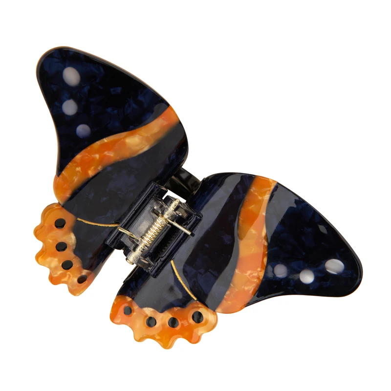 Pince à cheveux Papillon Noir