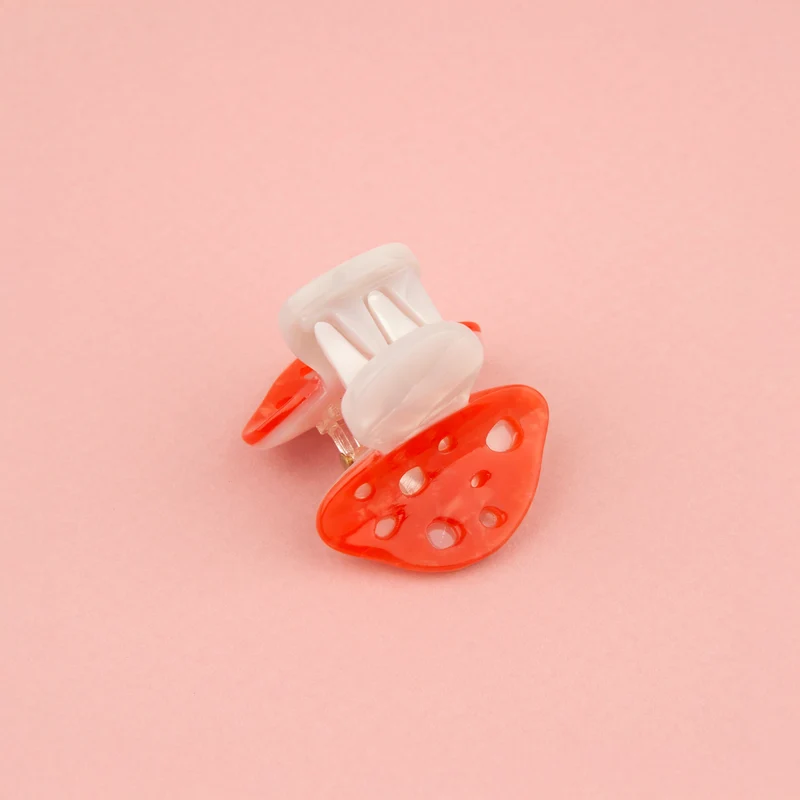 Mini pince à cheveux Champignon