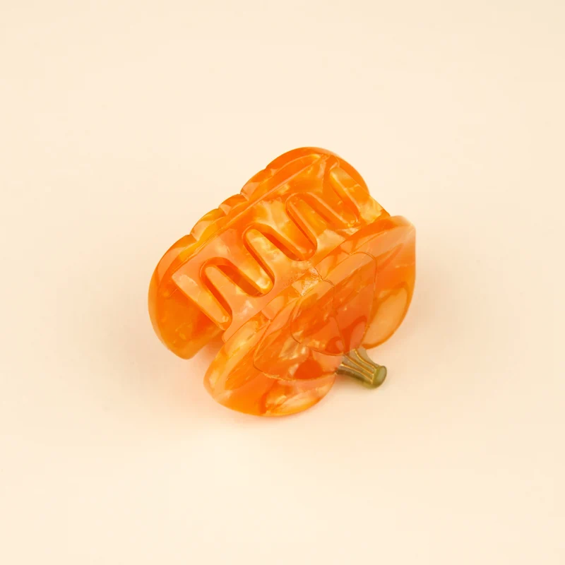 Mini pince à cheveux Citrouille