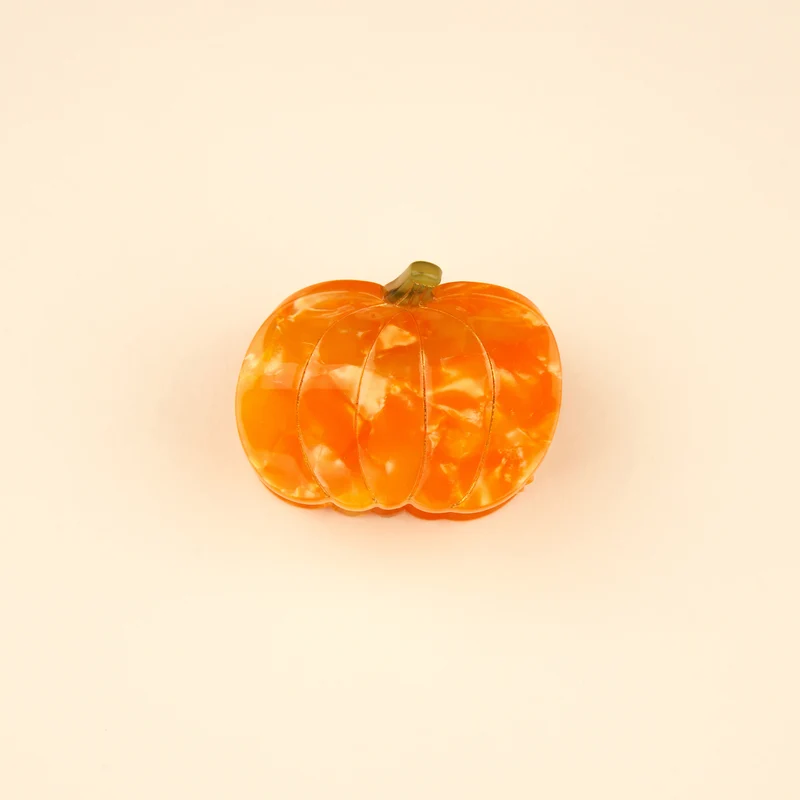 Mini pince à cheveux Citrouille