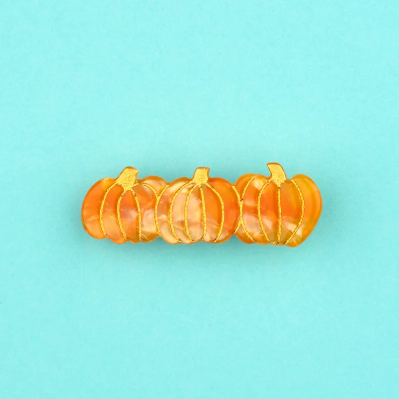 Barrette Citrouille