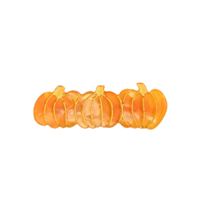 Barrette Citrouille