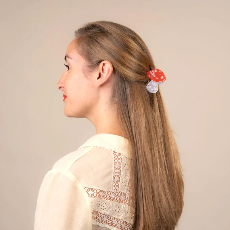 Pince à cheveux Champignon