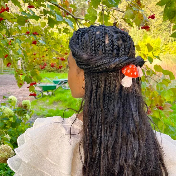 Pince à cheveux Champignon