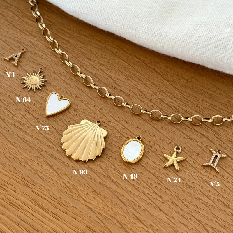Charms divers acier