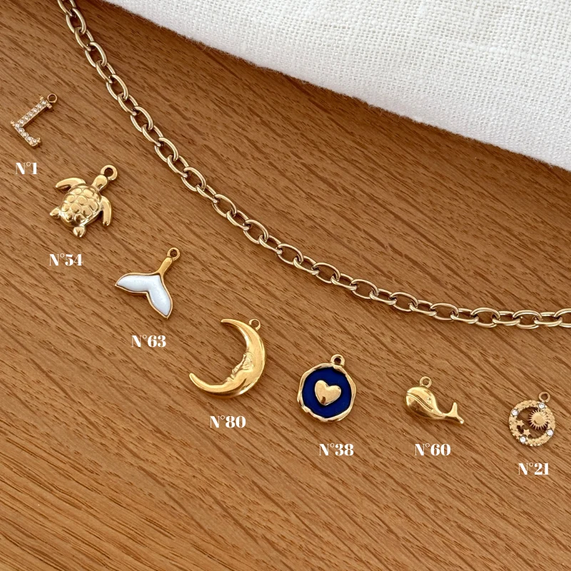 Charms divers acier