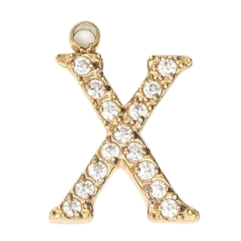 Charms "Lettres" acier