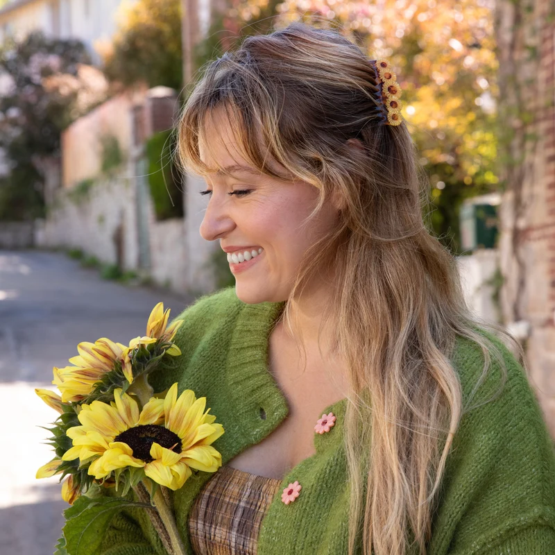 Duo Peignes de coiffure Tournesols