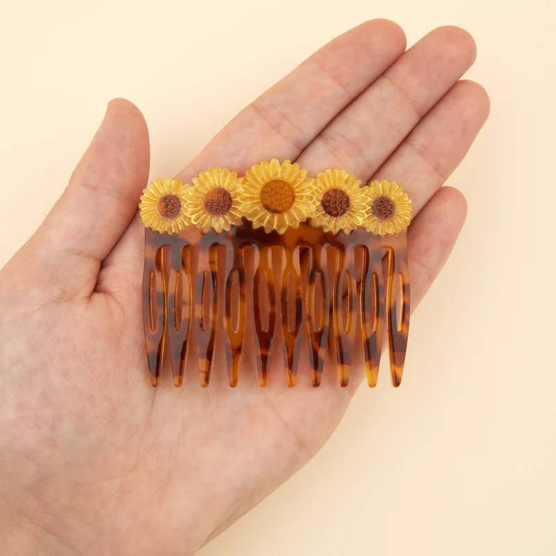 Duo Peignes de coiffure Tournesols
