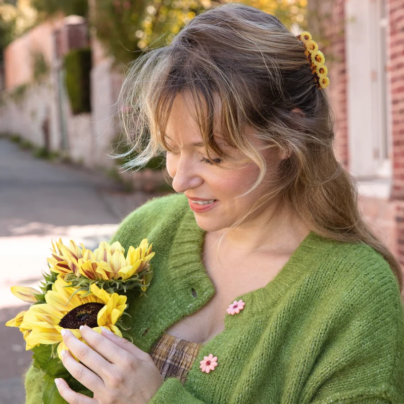 Duo Peignes de coiffure Tournesols