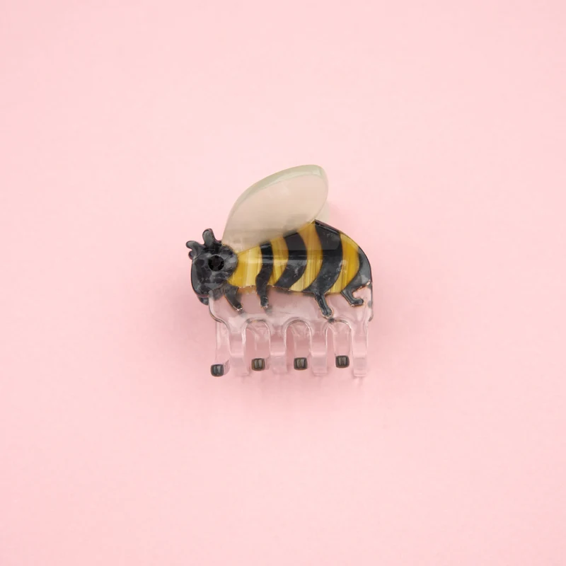 Mini pince à cheveux Abeille