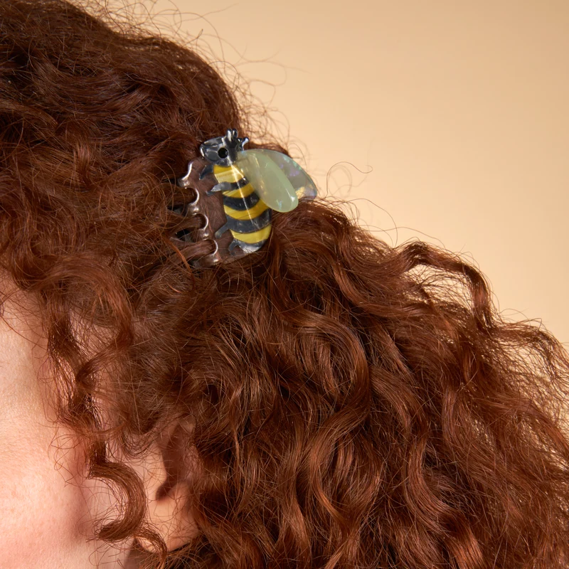 Mini pince à cheveux Abeille