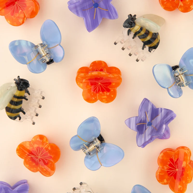 Mini pince à cheveux Abeille