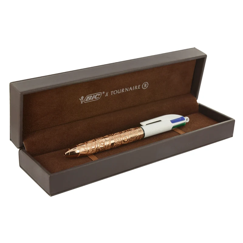 Bic 4 Couleurs "50 ans Tournaire" bronze rose