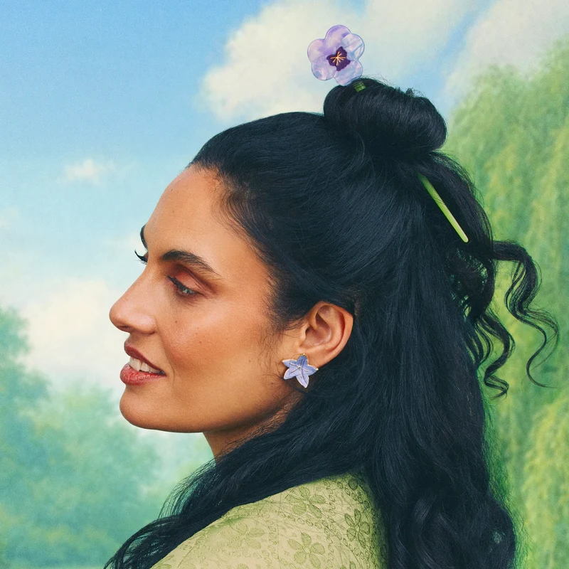Pic à cheveux Pensée
