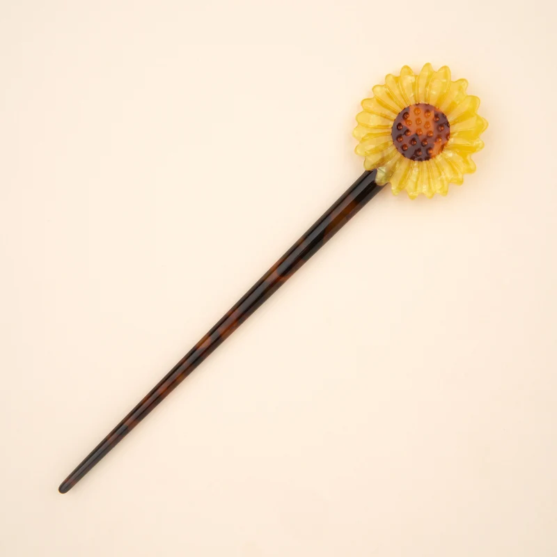 Pic à cheveux Tournesol