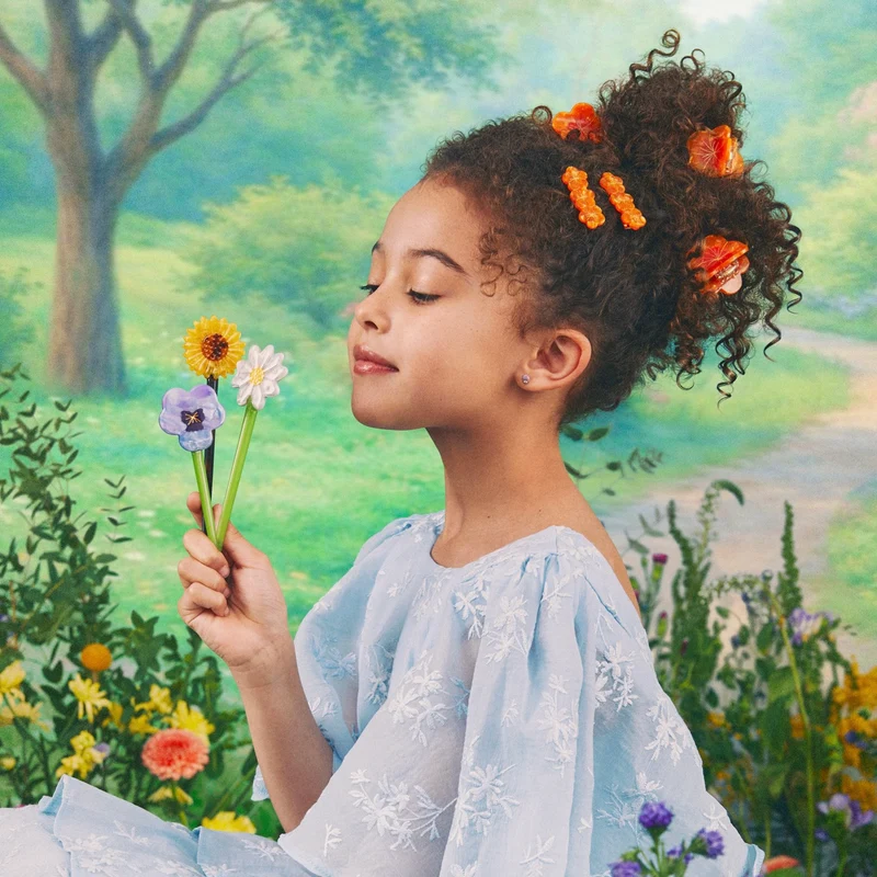 Pic à cheveux Tournesol