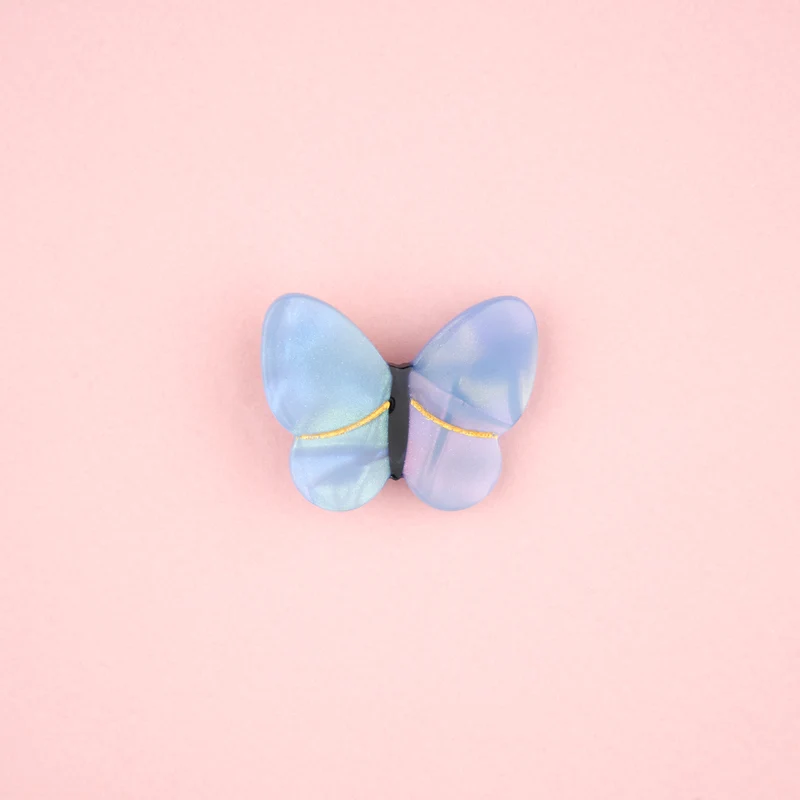 Barrette Papillon Lavande