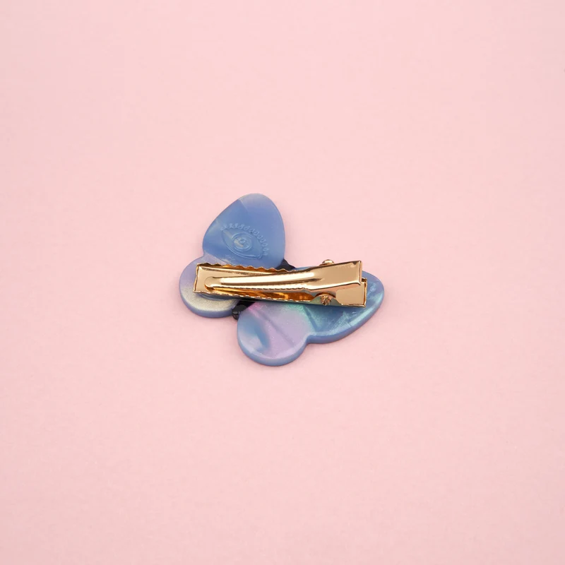 Barrette Papillon Lavande
