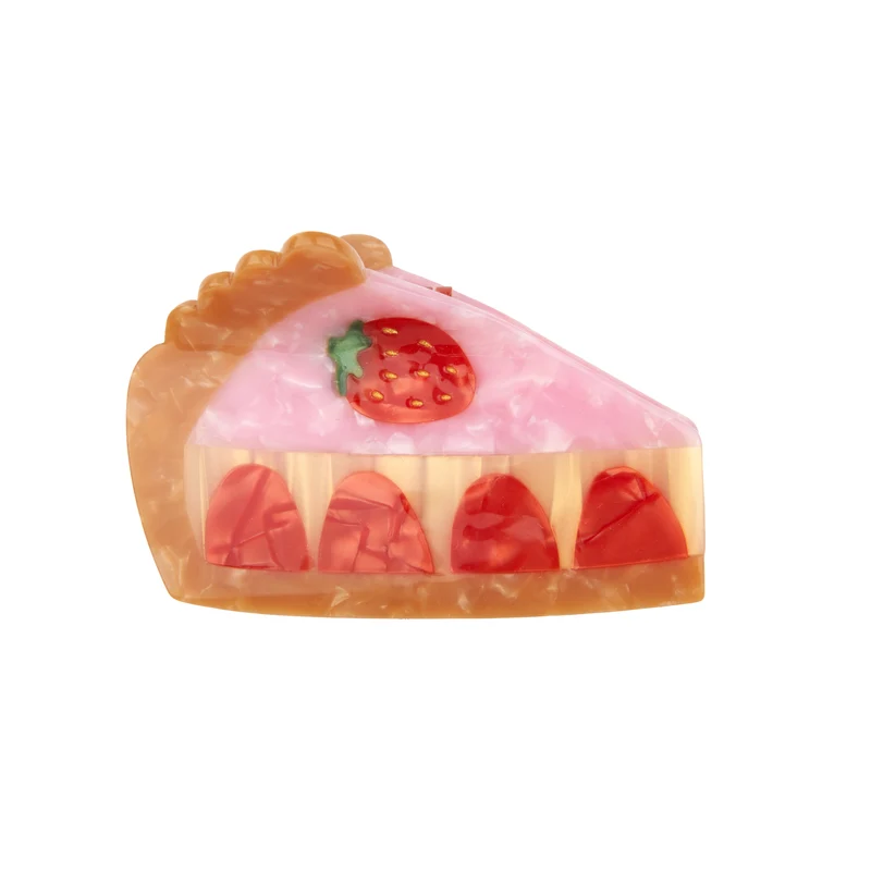 Pince à cheveux Tarte aux fraises