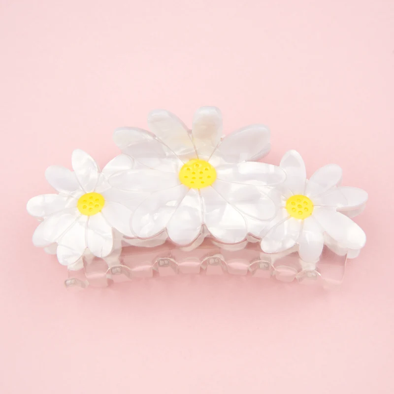Pince à cheveux Trio Pâquerettes