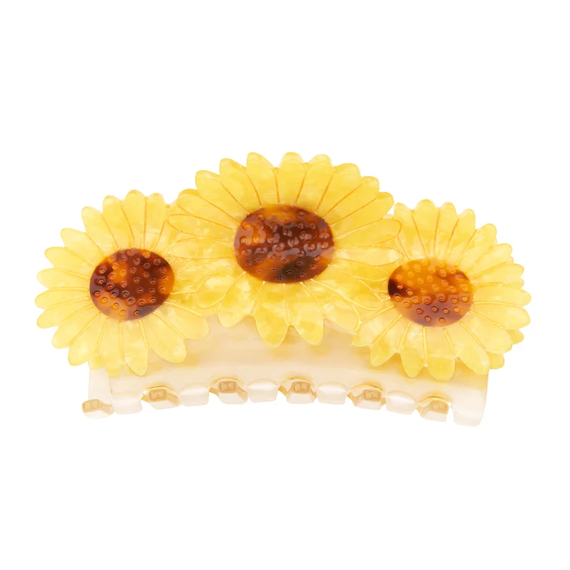 Pince à cheveux Trio Tournesols