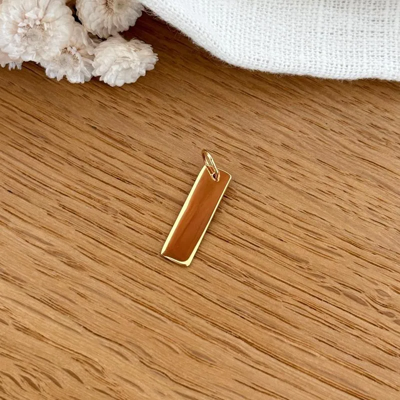 Pendentif "Barth" plaqué or