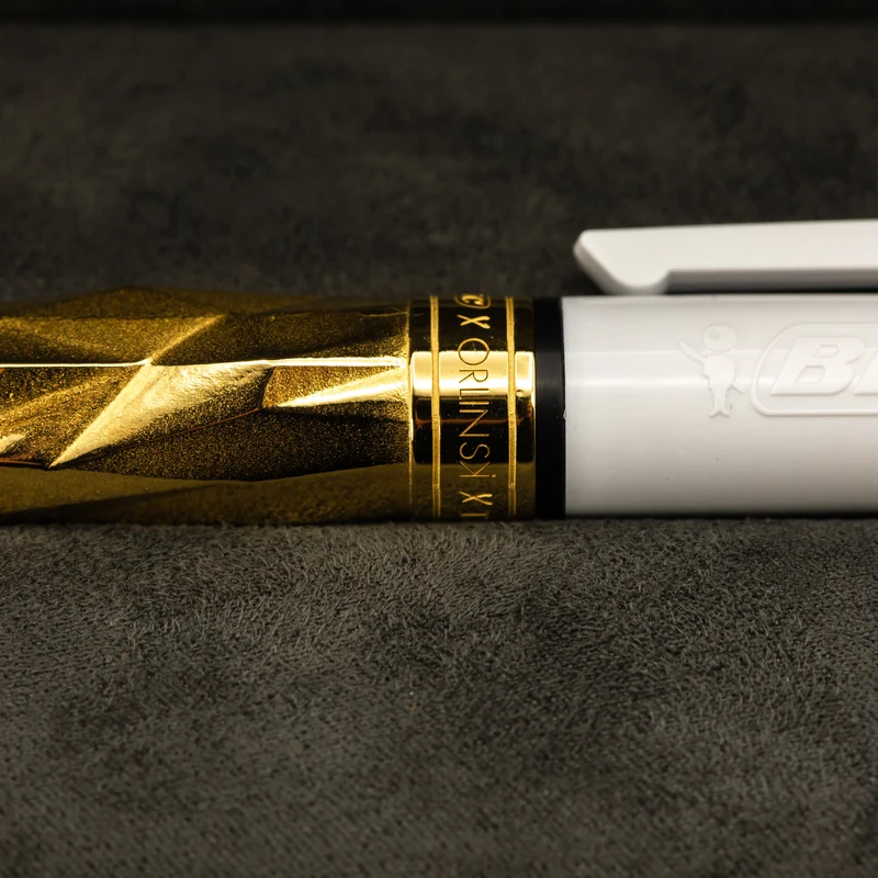 BIC 4 Couleurs "Bic x Orlinski x Tournaire" bronze jaune