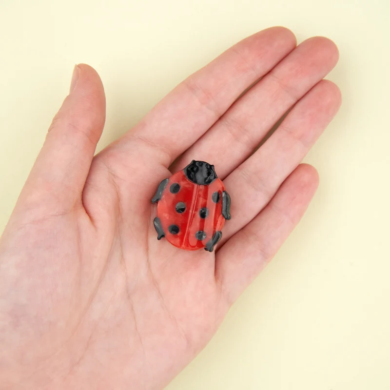 Mini pince à cheveux Coccinelle
