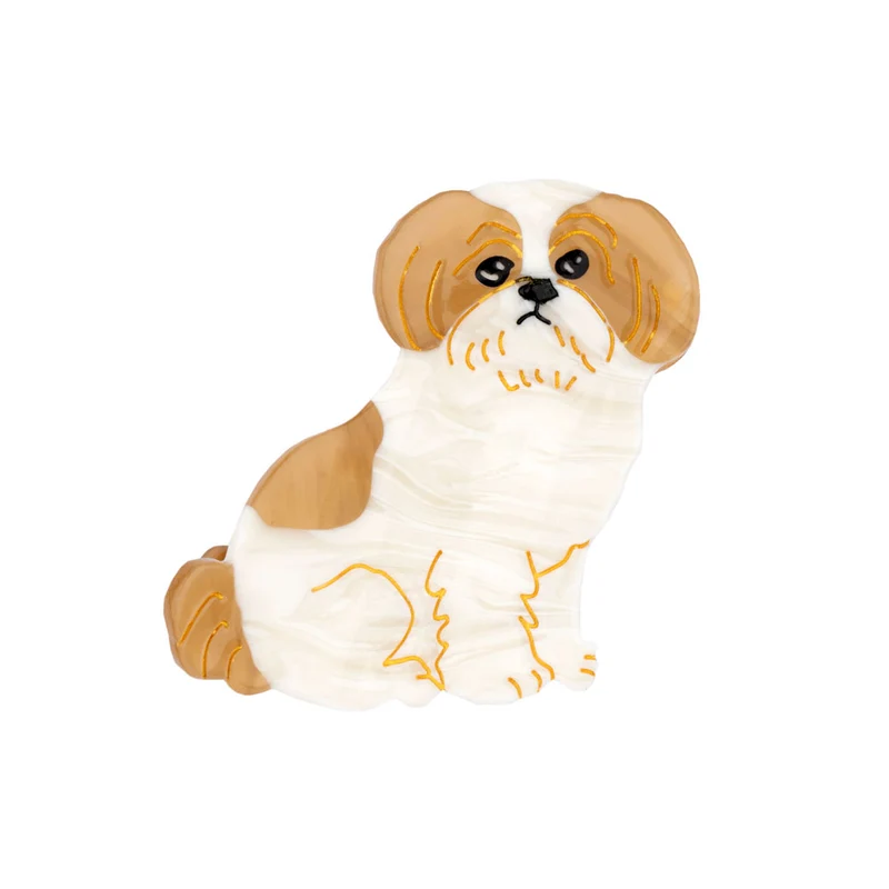 Pince à cheveux Shih tzu