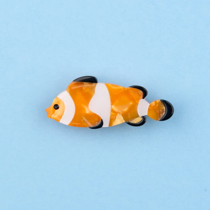 Barrette Poisson Clown