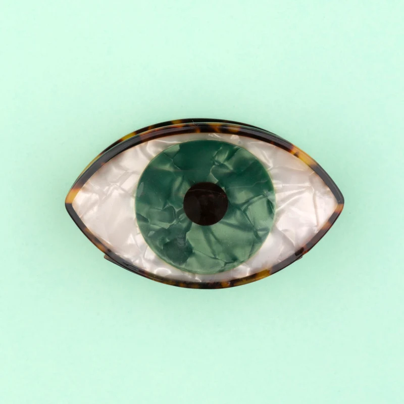 Pince à cheveux Oeil - Vert