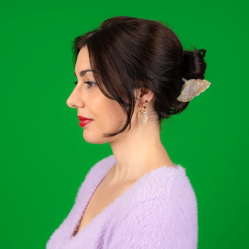 Pince à cheveux Coquillage