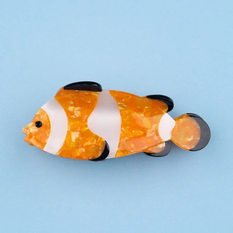 Pince à cheveux Poisson Clown