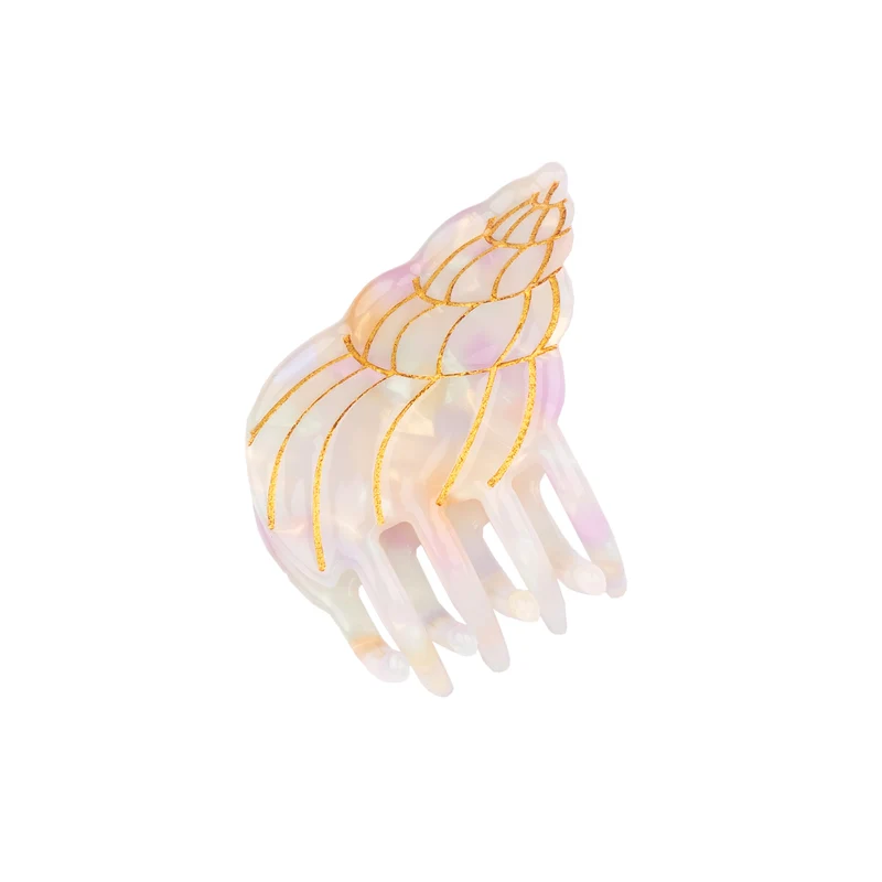 Mini pince à cheveux Coquillage