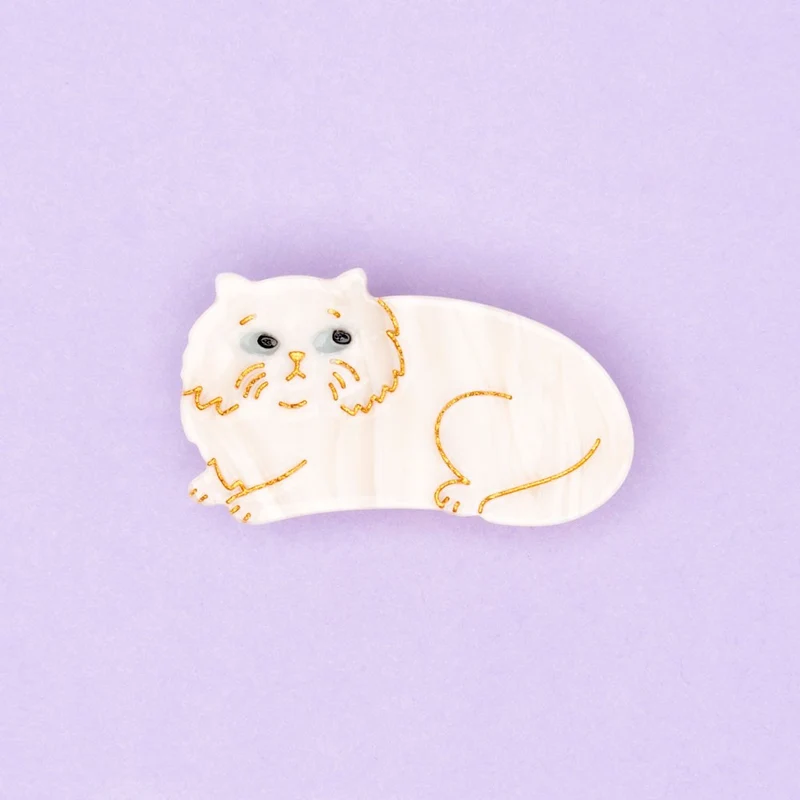 Barrette Chat Persan