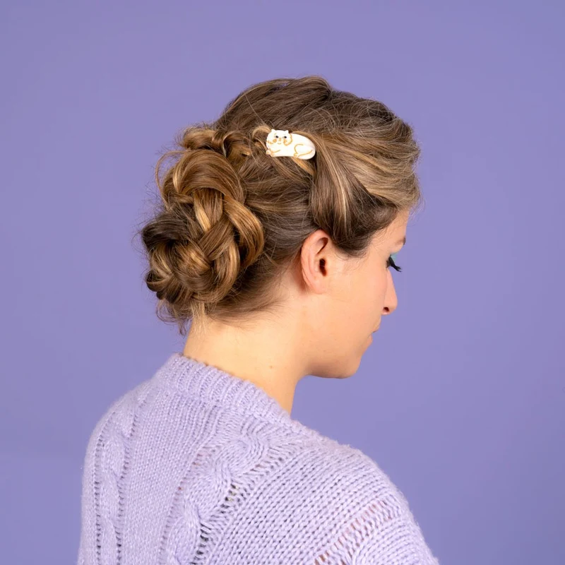 Barrette Chat Persan