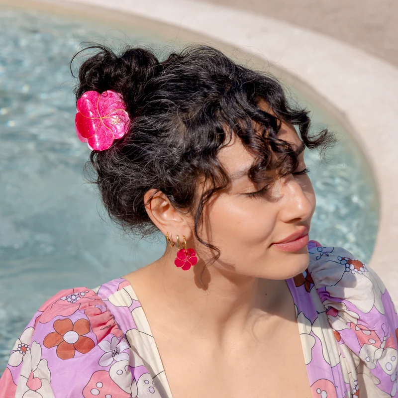 Pince à cheveux Hibiscus