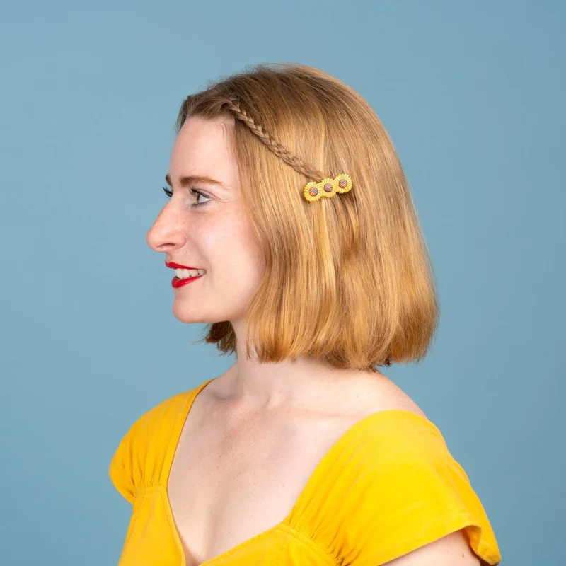 Barrette Tournesol