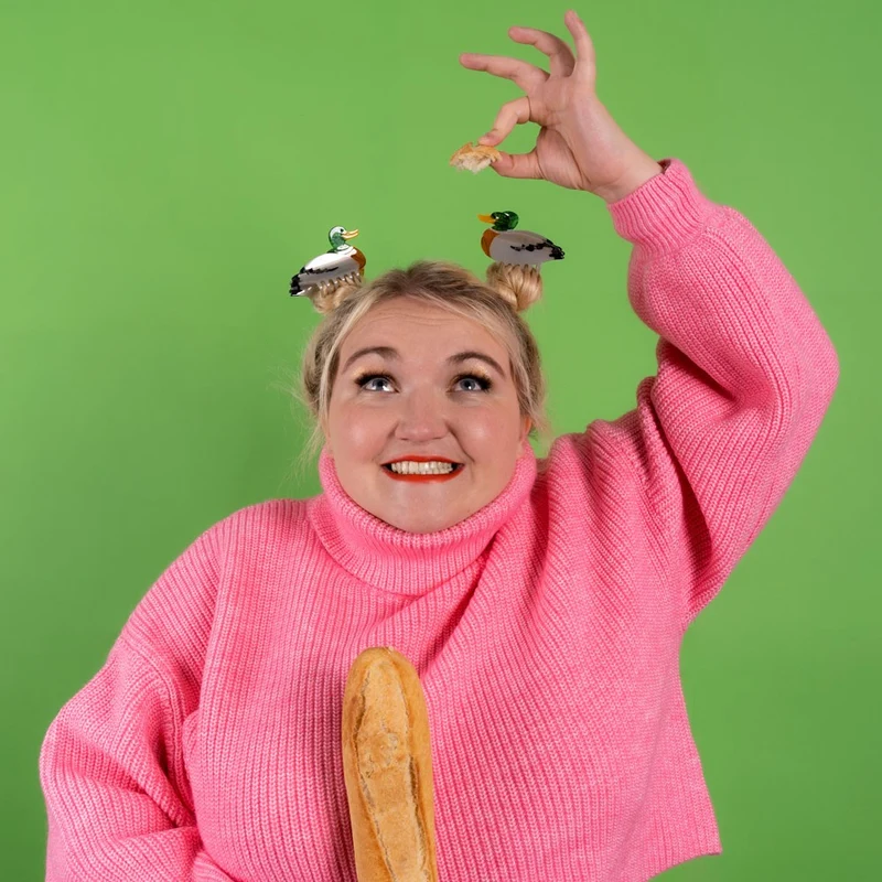 Pince à cheveux Canard