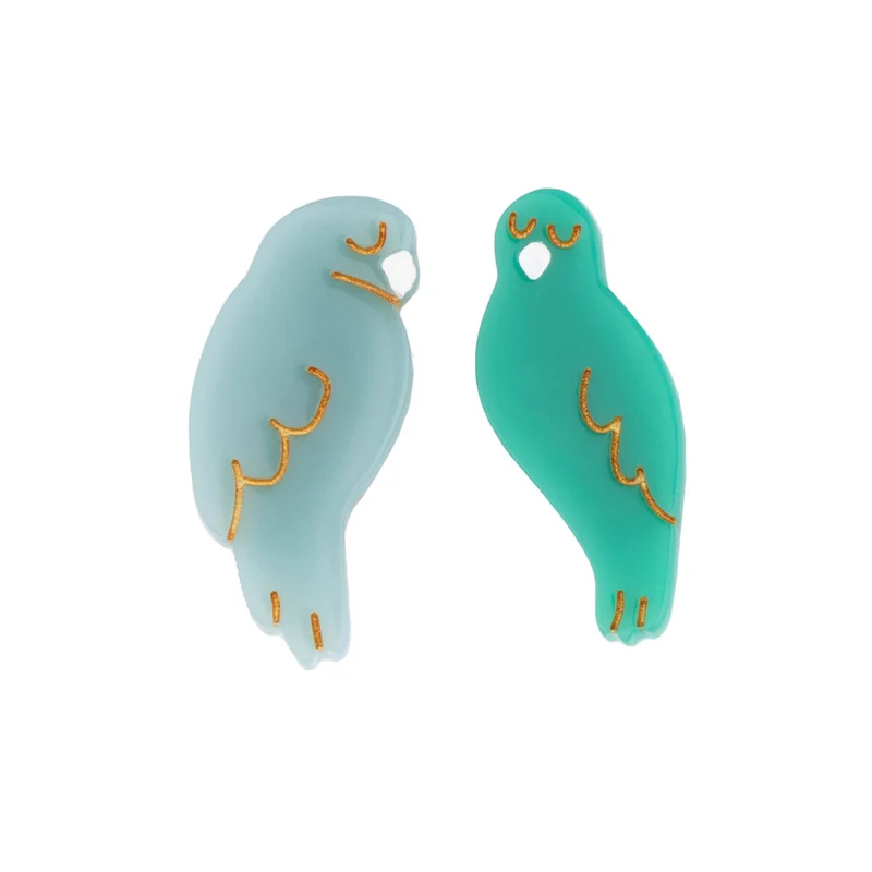 Duo barrettes Inséparables