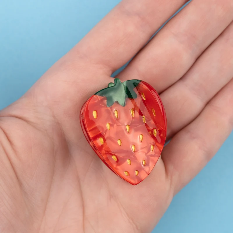 Pince à cheveux Fraise