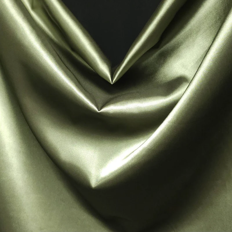 Tissu satin extensible haut de gamme