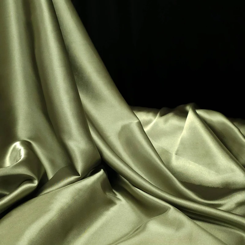 Tissu satin extensible haut de gamme
