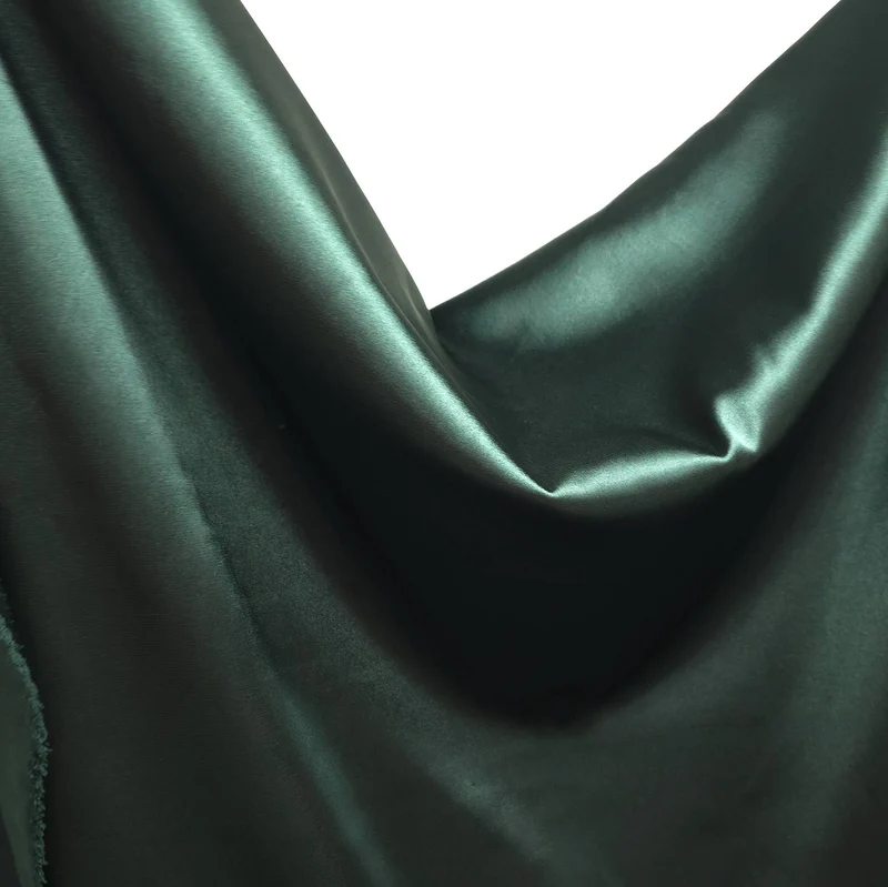 Tissu satin extensible haut de gamme