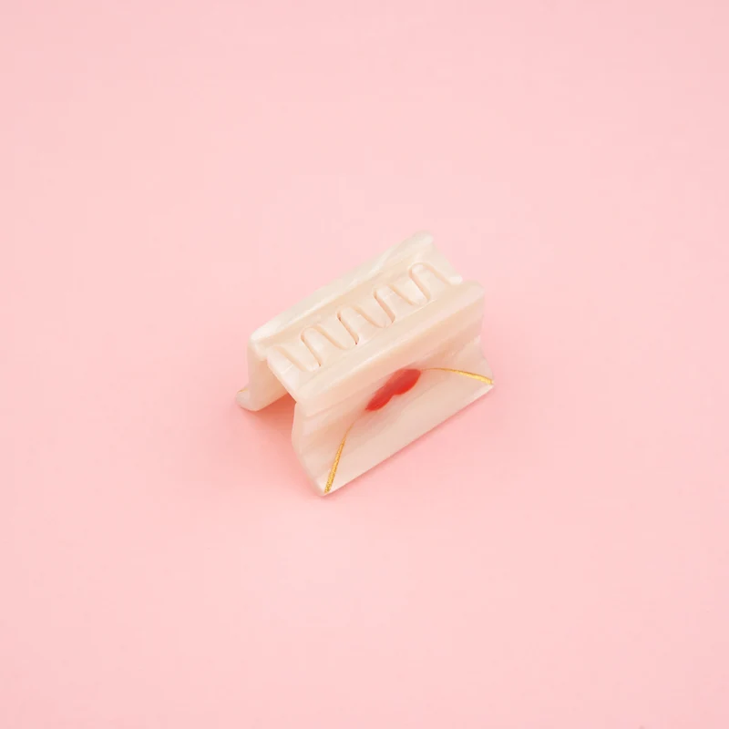Mini pince à cheveux Lettre d'Amour