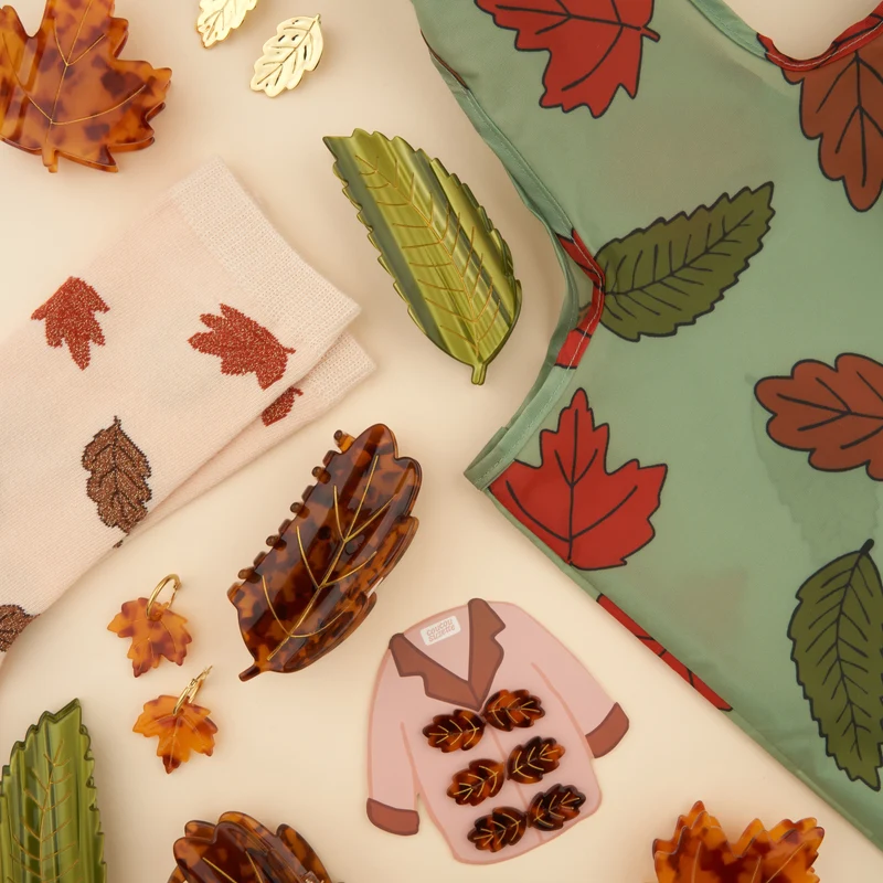 Pince à cheveux Feuille