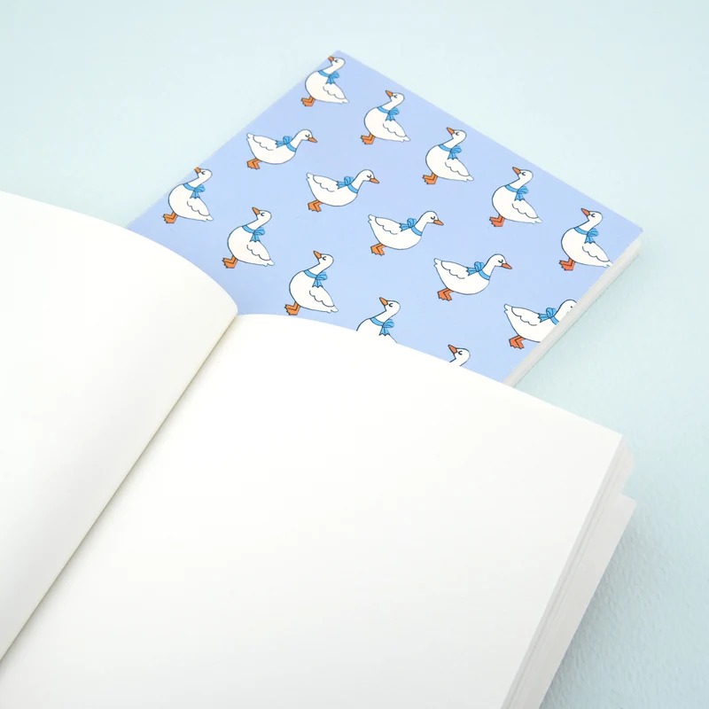 Lot de 2 carnets (Oie & Radis)